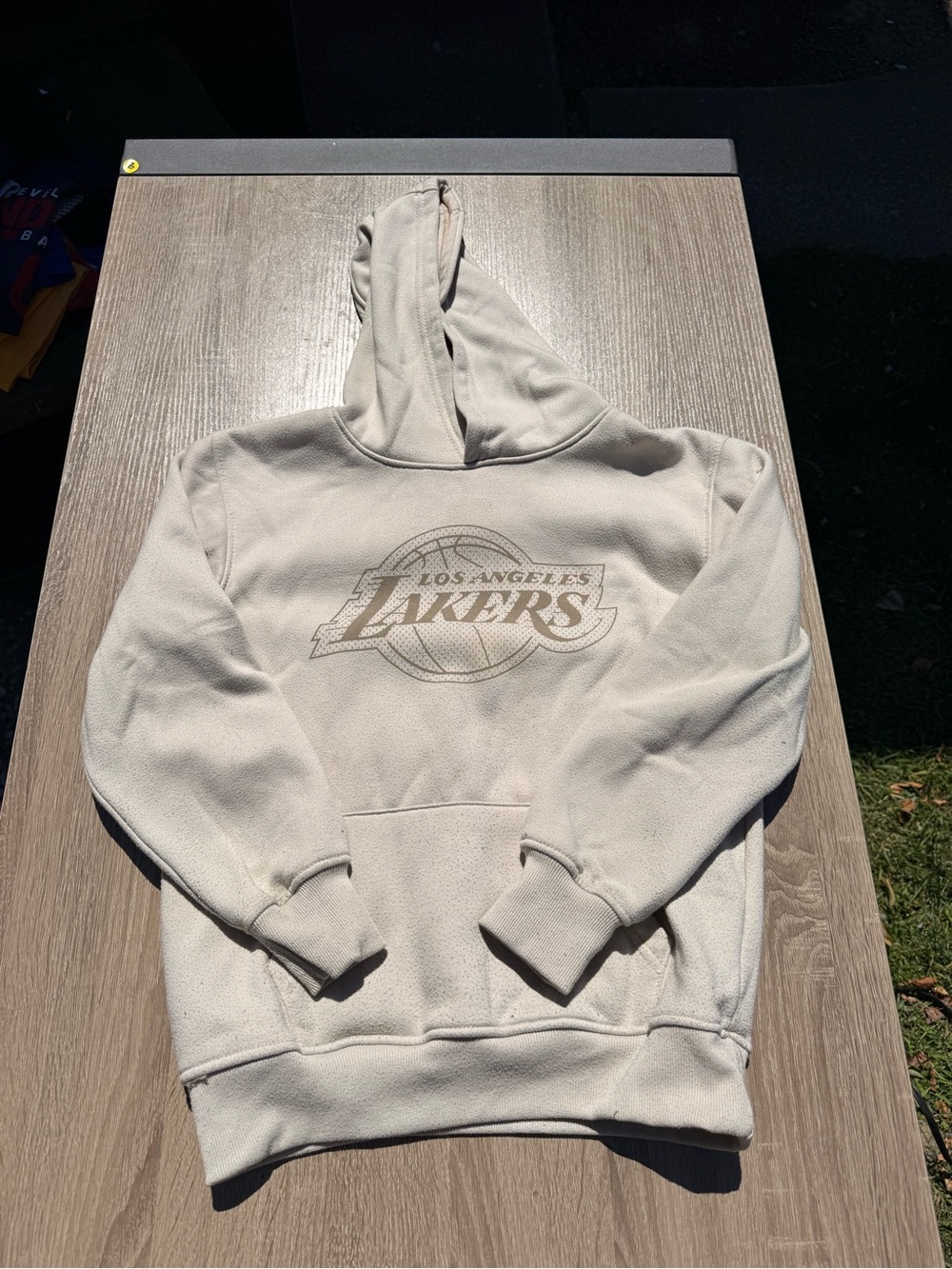 NBA Los Angeles Lakers Pullover Hoodie - Light Tan